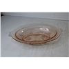 Image 3 : Pink Depression Glass Oval Bowl