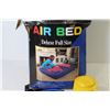 Image 2 : Air Bed Deluxe Full Size w/Pump (untested)