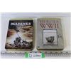 Image 1 : (2) DVD Sets - Marines in The Pacific - Heroes of WWII