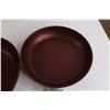 Image 4 : (2) Burgundy Paderno Frying Pans