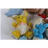 Image 4 : (16) Plushies - Smurfs, Bunnies