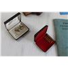 Image 5 : Cuff Links, (3) Tobacco Pipes, Pipe Stand, Misc.