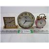Image 1 : (3) Vintage Clocks