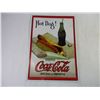Image 3 : Tin Coca Cola Fantasy Sign- 11' by 17"