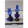 Image 1 : (2) Small Kerosene Lamps