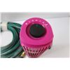 Image 4 : Garden Hose and Pink SunBeam Fan