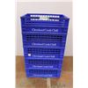 Image 1 : *(5) Heavy Duty Blue Packing Crates- 13x19in