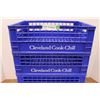 Image 2 : *(5) Heavy Duty Blue Packing Crates- 13x19in