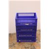Image 1 : *(4) Heavy Duty Blue Plastic Packing Crates