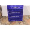 Image 2 : *(4) Heavy Duty Blue Plastic Packing Crates