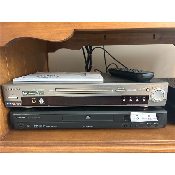 Toshiba & Samsung DVD Player