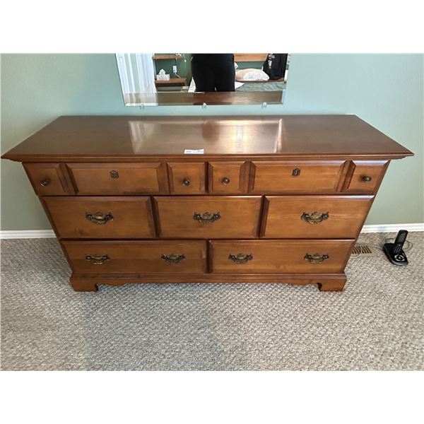 Vilas Canada Wooden Dresser with Mirror Beck Auctions Inc.