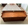 Image 1 : Wooden Storage Chest (Contents Not Included) 16 Deep x 50 Long X 21  High