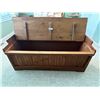Image 3 : Wooden Storage Chest (Contents Not Included) 16 Deep x 50 Long X 21  High