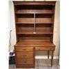 Image 1 : Vilas Desk/Bookshelf  48 Wide x 18 Deep x 79 High