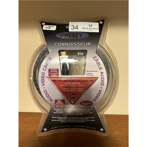 Energy Connoisseur HDMI Cable