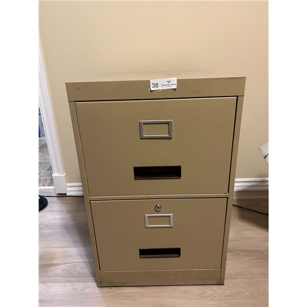 2 Drawer Filing Cabinet  18 Wide x 24 Deep x 28 High