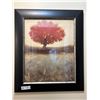Image 1 : Autumn Tree Framed Picture Artist E. Raymes  21 Wide x 24  High