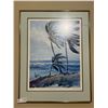 Image 1 : "Bodden Town Grand Cayman" Print  273/1000 (Cracked Glass) Artist Janet Walker