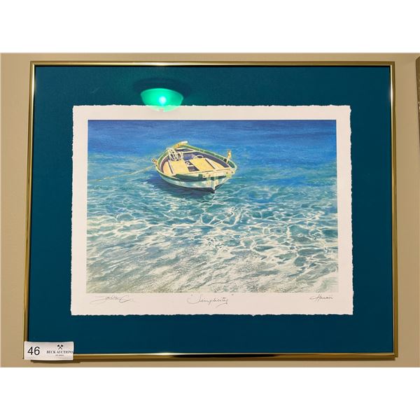 'Simplicity" Hawaii Picture  20 Wide x 16 High  Artist Joelle Chicheportiche