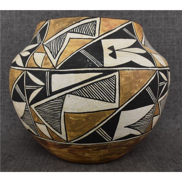 ACOMA INDIAN POTTERY OLLA