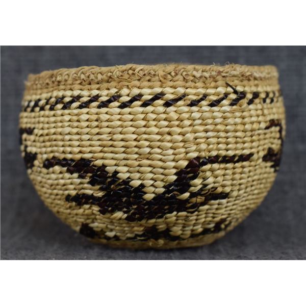 PIT RIVER  INDIAN BASKET
