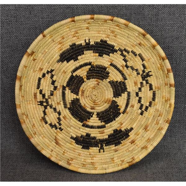 KUMEYAAY INDIAN BASKETRY PLAQUE