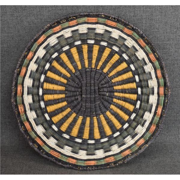 HOPI INDIAN BASKETRY PLAQUE