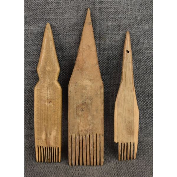 NAVAJO INDIAN WEAVER COMBS