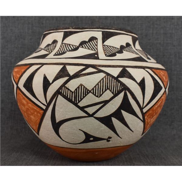 ACOMA INDIAN POTTERY OLLA