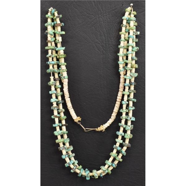 NAVAJO INDIAN TURQOUISE NECKLACE