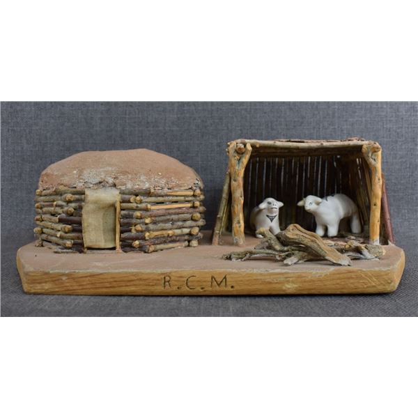 NAVAJO HOUSE DIARAMA