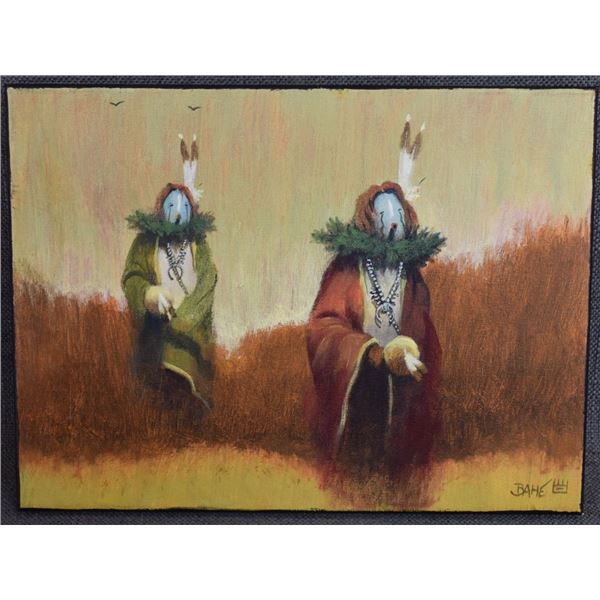 NAVAJO INDIAN PAINTING (ALLEN BAHE)