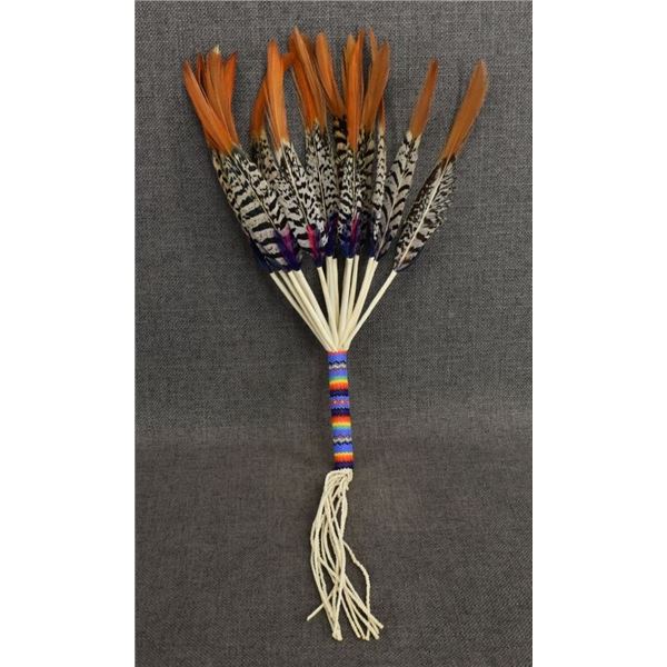 PLAINS INDIAN PEYOTE FAN