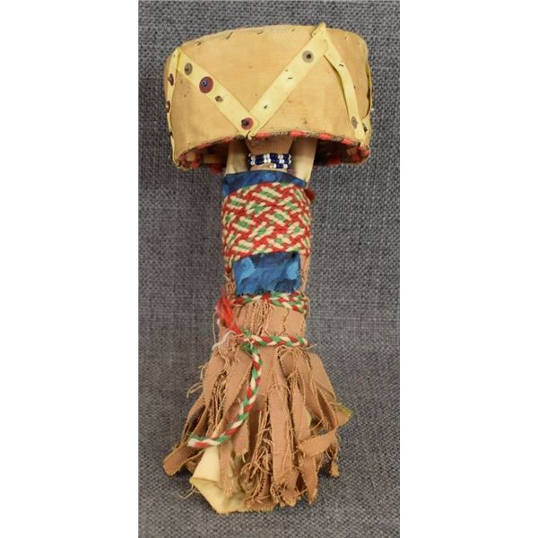 PLAINS INDIAN DOLL AND CRADLE