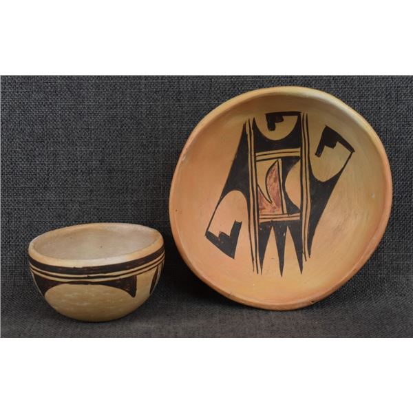 HOPI INDIAN POTTERY BOWLS