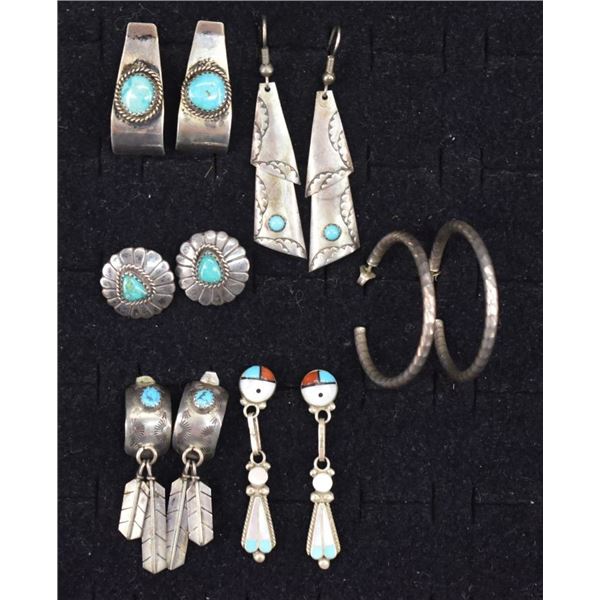 NAVAJO INDIAN EARRINGS