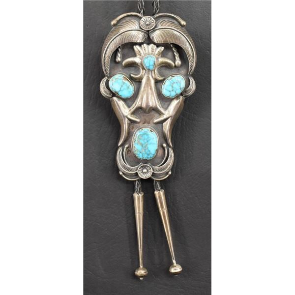 NAVAJO INDIAN BOLO ( CARL LUTHY)