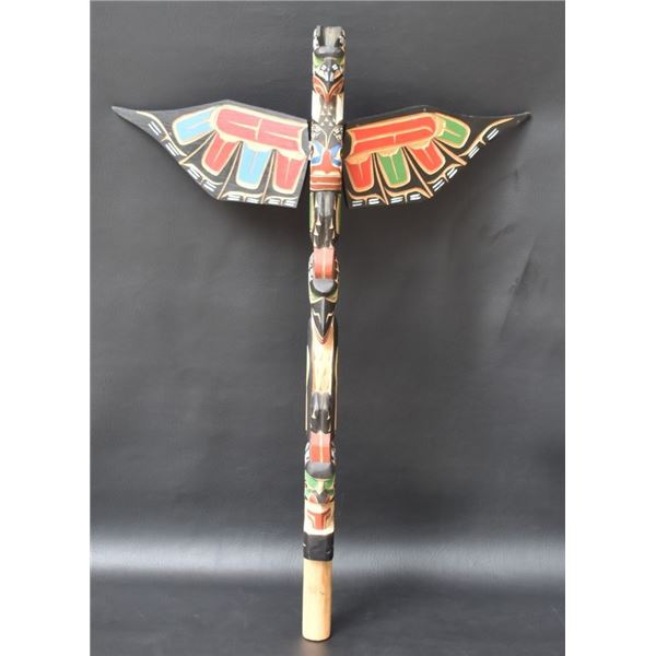 NORTHWEST COAST INDIAN TOTEM/CLUB