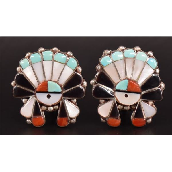 ZUNI INDIAN EARRINGS