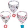 Image 1 : NEW VUMINBOX BABY BANDANA DROOL BIBS - 6 PER PACK