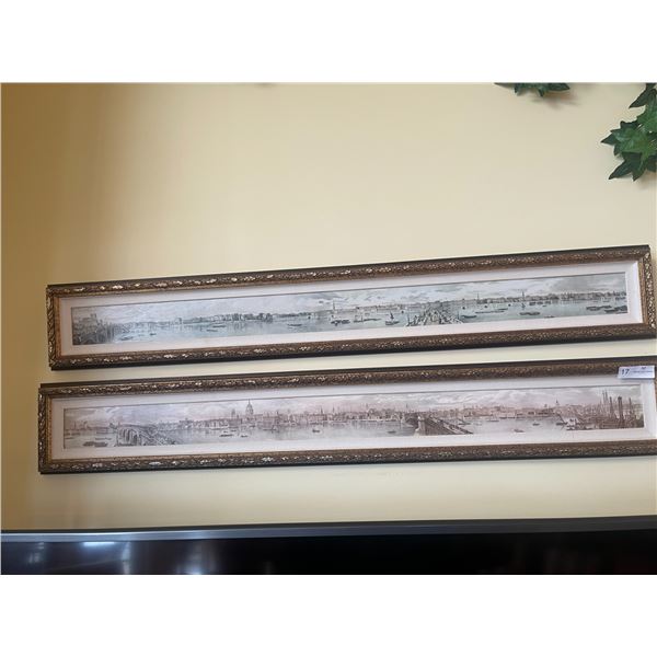 Reproduction Victorian Pictures Lithographs London & Paris 52x 8T