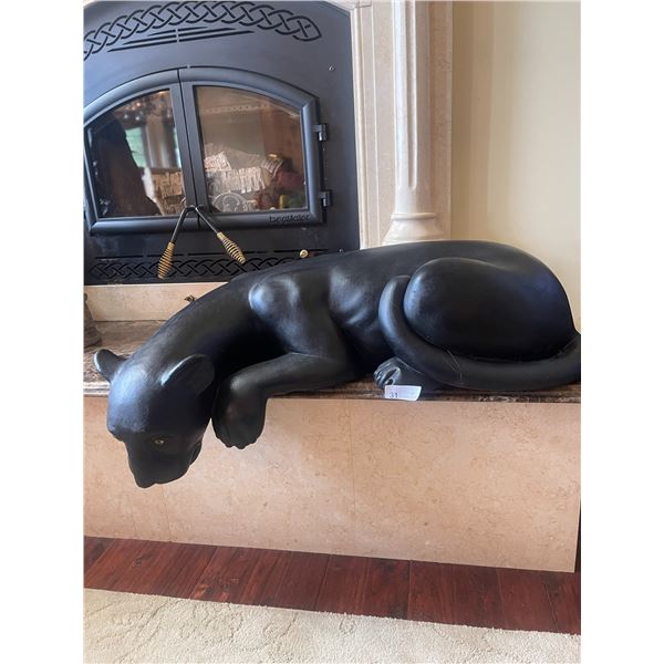 Black Panther Pottery Art 38L Heavy 60Lbs