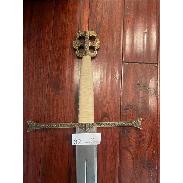 Catholic King 2 Handed Spanish Portuguise Marto Tolito Spain Sword 48L