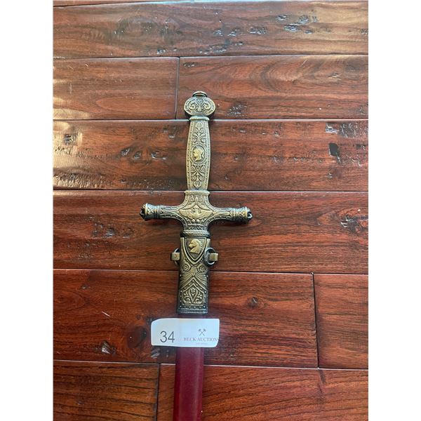 Marto Tolito Spain Sword 34L Cerimonial Sword