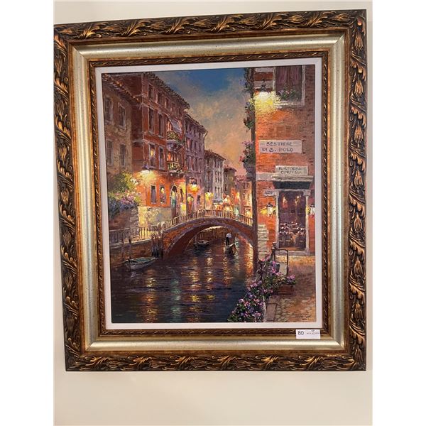 S. SawSaw Print 78/425 34 x 36