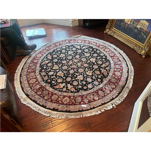 Wool Round Rug 80D