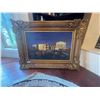 Image 1 : Giant Acropolis Painting Oil On Canvas - Elaborate Frame 45L x 34T