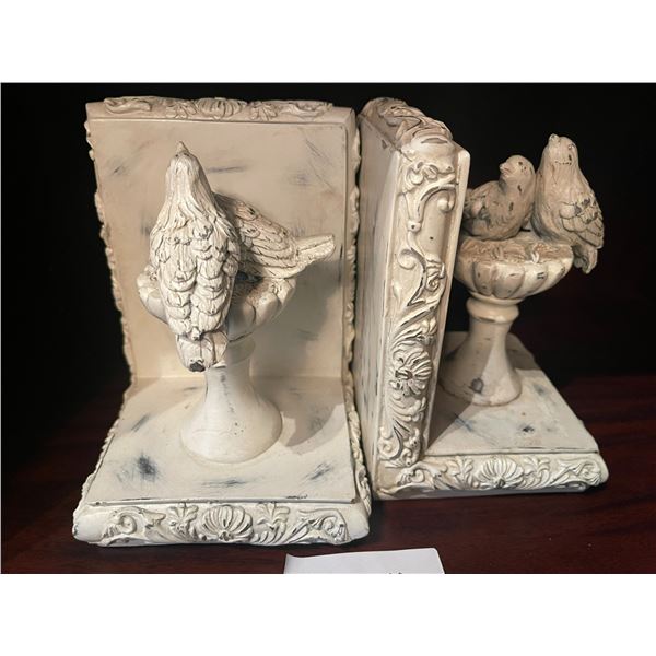 Bird Bath Bookends