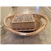 Image 1 : Small Laundry Basket & Sewing Kit